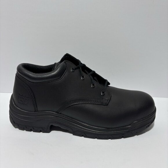 Timberland Pro Men’s Titan, Black Leather Oxford, Size 13 M